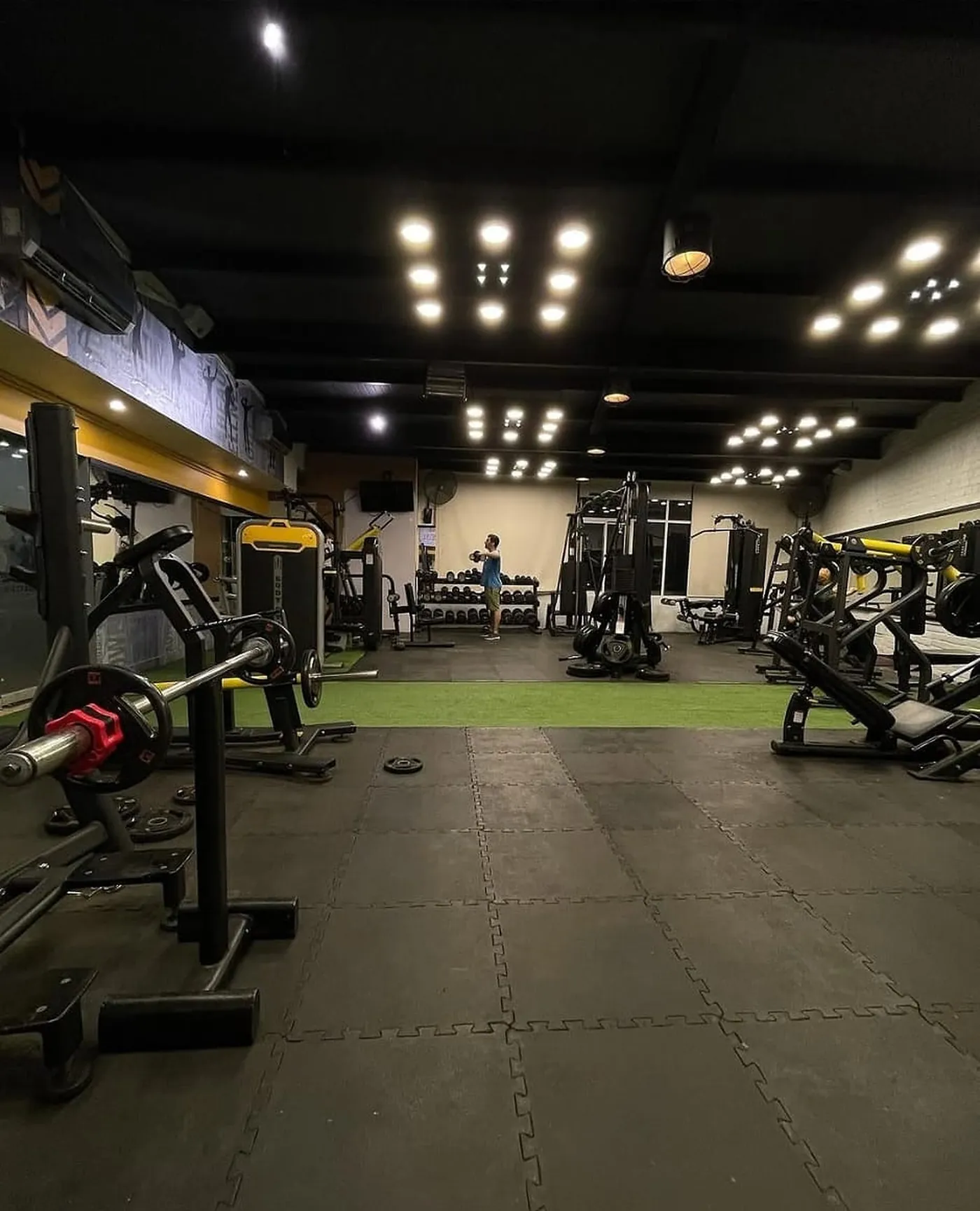 Main gym floor