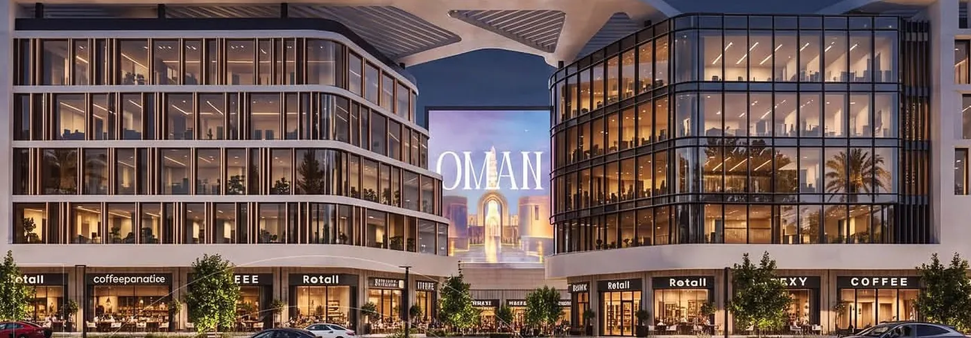 North Walk mixed-use building, Oman (developer visualisation)